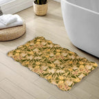 Non slip water absorbent bath mat 01