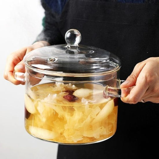 Fire proof glass pot |2 liter