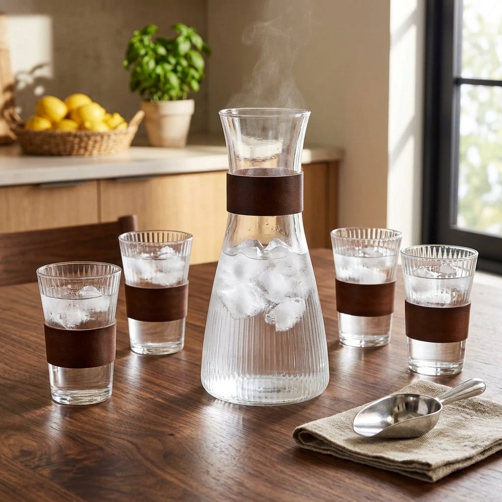 07 5Pcs Tea Pot Set 1350ml 8c Regular