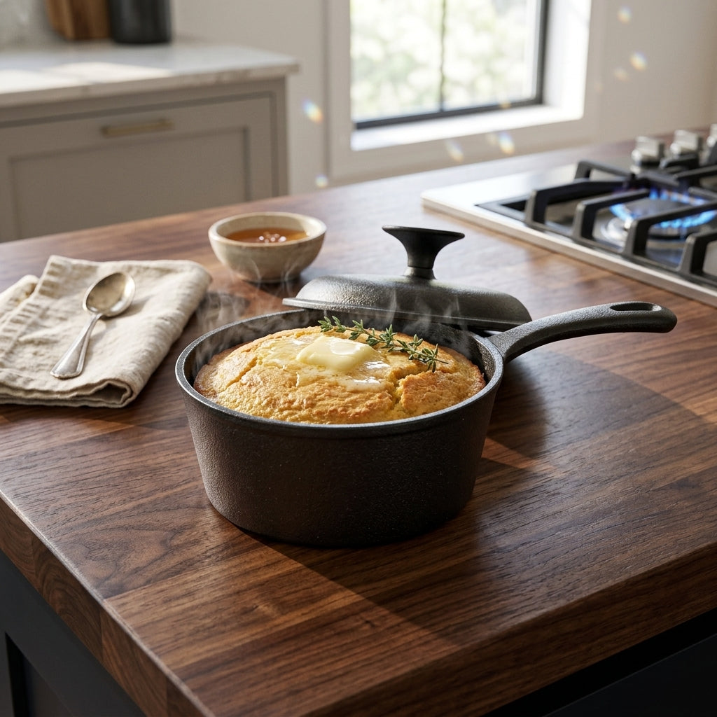 Casserole 15x7cm Cast Iron 4c Regular