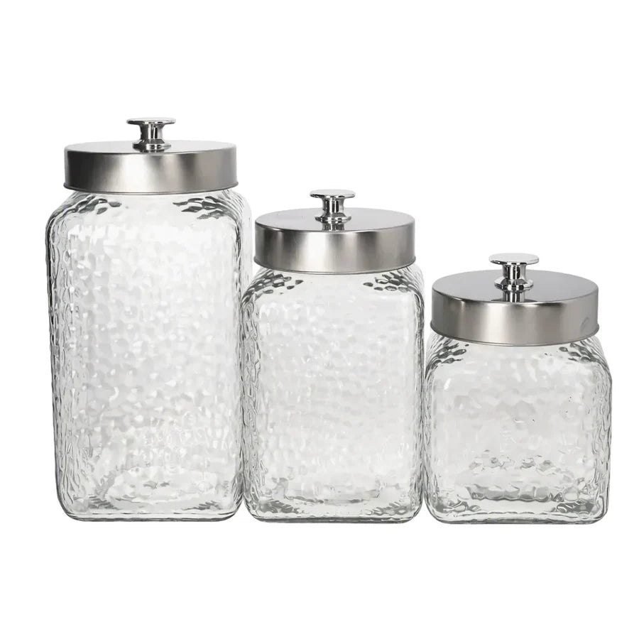 3Pcs Storage Jar Glass 4c Regular price