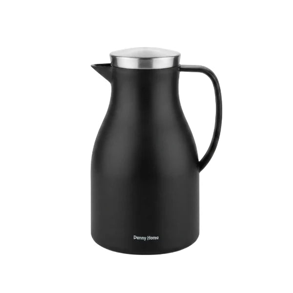 Vacuum Jug-1L Black PP+Glass 12c