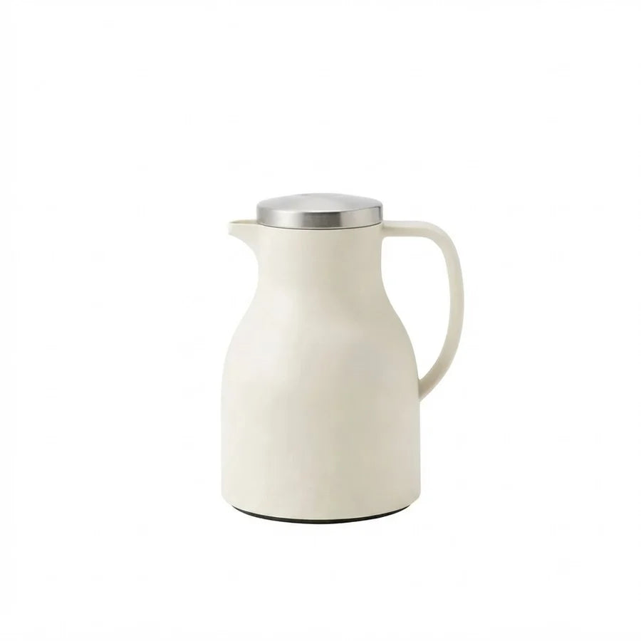 Vacuum Jug-1L White PP+Glass 12c Regular