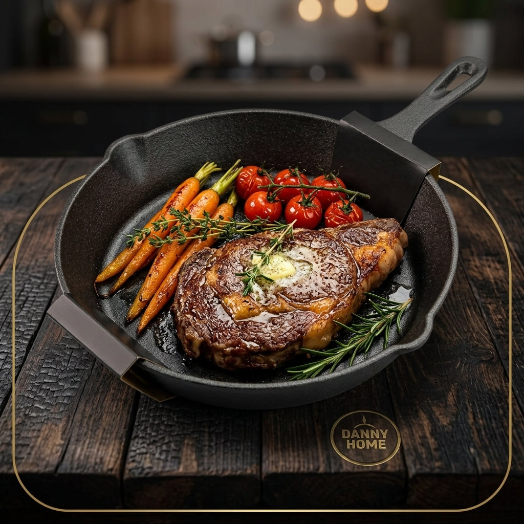Skillet 25.5x5cm Cast Iron 3c